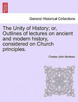 Unity of History 1241451648 Book Cover
