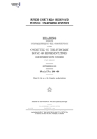 Supreme Court’s Kelo decision and potential Congressional responses B0848W8RDT Book Cover