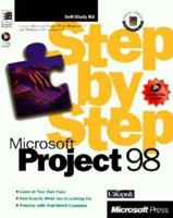 Microsoft Project 98: Step by Step (Step By Step (Microsoft)) 1572316055 Book Cover