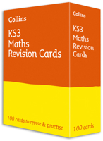 KS3 Maths Revision Question Cards: Prepare for Secondary School (Collins KS3 Revision) 0008399239 Book Cover