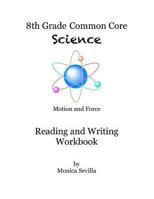 8th grade Science Motion and Forces Workbook 1494876752 Book Cover