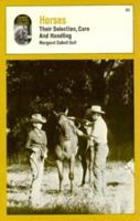 Horses;: Their selection, care and handling, 0879801956 Book Cover