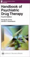 Handbook of Psychiatric Drug Therapy 0316049387 Book Cover