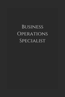 Business Operations Specialist: Notebook 1677302380 Book Cover