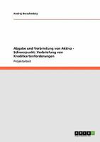 Abgabe und Verbriefung von Aktiva - Schwerpunkt: Verbriefung von Kreditkartenforderungen 3640325567 Book Cover