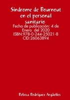 Sindrome de Bournout en el personal sanitario 0244250219 Book Cover
