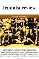 Citizenship: Pushing the Boundaries: Feminist Review, Issue 57 0415161746 Book Cover
