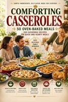 Comforting Casseroles: 100 Oven-Baked Meals: Discover 100 Comforting Casserole Recipes for Quick and Hearty Meals that bring warmth and satisfaction to your family dinner table every night B0H8WSL517 Book Cover