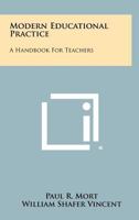 Modern Educational Practice: a Handbook for Teachers 1258279274 Book Cover