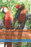 Birds painting & coloring Book -II B09S5ZPXD4 Book Cover