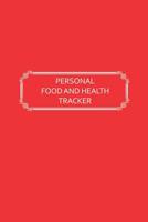 Personal Food and Health Tracker: Six-Week Food and Symptoms Diary (Red, 6x9) 1074368274 Book Cover