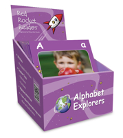 Red Rocket Readers Alphabet Explorers Classroom Library 1776543610 Book Cover