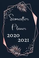 Semester Planer 2020 / 2021: Semesterplaner für 2020 und 2021 mit Register für Adressen von A bis Z (German Edition) 1675904480 Book Cover