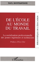 De l'école au monde du travail 2738424384 Book Cover
