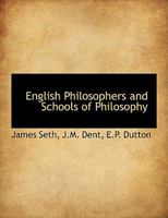 English Philosphers and Schools of Philosophy 1017555389 Book Cover
