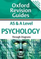 AS and A Level Psychology through diagrams (Oxford Revision Guides) 0199180946 Book Cover