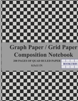 Graph Paper / Grid Paper  Composition Notebook: 200  Pages of Quad Ruled Paper 8.5 x 11 Inches 1696884659 Book Cover