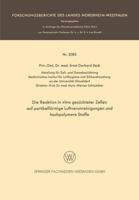 Die Reaktion in Vitro Gezuchteter Zellen Auf Partikelformige Luftverunreinigungen Und Hochpolymere Stoffe 3663201066 Book Cover
