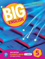 Big English 2nd ed Level 5 Student's Book and Interactive eBook with Online Practice and Digital Resources 129239272X Book Cover