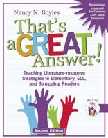 That's a GREAT Answer! 1936700441 Book Cover