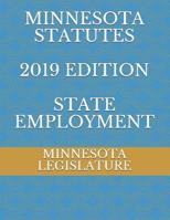 Minnesota Statutes 2019 Edition State Employment 1071399306 Book Cover