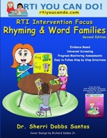 RTI Intervention Focus: Rhyming and Word Families 0578028174 Book Cover