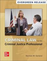 Loose Leaf for Criminal Law for the Criminal Justice Professional: 2024 Release 1266900020 Book Cover