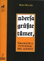 Gramática funcional del alemán 8479600950 Book Cover