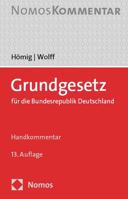 Grundgesetz Fur Die Bundesrepublik Deutschland: Handkommentar 3848779307 Book Cover