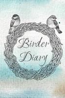 Birder Diary: Notebook for birdwatching I 124 pages Softcover with table of contents I checkered 1077161328 Book Cover