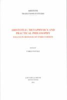 Aristotle: Metaphysics and Practical Philosophy: Essays in Honour of Enrico Berti 9042924772 Book Cover