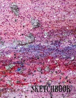 Sketchbook: Notebook for Sketching, Doodling, Painting, Drawing or Writing 8.5 x 11 100 Pages, 8.5 x 11 (Pretty Cute Abstract Cover Vol. 70) 1089210256 Book Cover