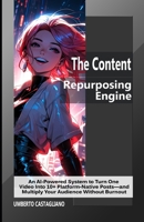 The Content Repurposing Engine: An AI-Powered System to Turn One Video Into 10+ Platform-Native Posts—and Multiply Your Audience Without Burnout ... Content Production to Business Flywheel) B0H2L9RDGJ Book Cover