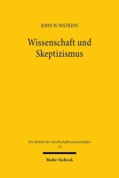 Wissenschaft Und Skeptizismus 3169451391 Book Cover