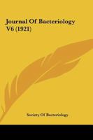 Journal Of Bacteriology V6 1164953605 Book Cover