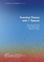 Function Theory and LP Spaces 1470455935 Book Cover