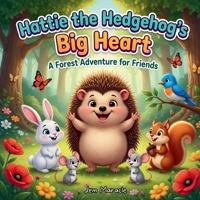 Hattie the Hedgehog's Big Heart: A Rhyming Picture Book About Kindness, Friendship, and Embracing Your True Self for Kids Ages 4-10 B0GZZC918P Book Cover