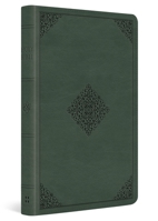 ESV Thinline Bible, Red Letter (Trutone, Quiet Forest, Ornament Design) B0GL9FFVWW Book Cover