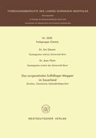 Das Syngenetische Sulfidlager Meggen Im Sauerland: Struktur, Geochemie, Sekundardispersion 3531026208 Book Cover
