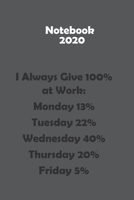 Lined Notebook: 2020 Daily Planner - To Do List, Appointment Notebook, Financial Planner 1677089008 Book Cover