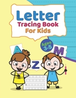 Letter Tracing Book For Kids Ages 3-5.: Both Uppercase and Lowercase Letters. (Handwriting Practice). 8.5x11 In Size - 100 Pages. (Vol_2). B088B59PSL Book Cover