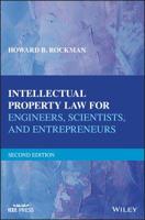 Intellectual Property Law for Engineers and Scientists 0471449989 Book Cover