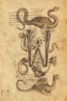 W: Classical Mythological Sea Serpents 6x9 Monogram Initial Lined Journal 1691734837 Book Cover