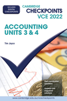 Cambridge Checkpoints VCE Accounting Units 3&4 2022 1009128973 Book Cover