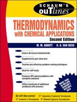 Schaum's Outline of Thermodynamics With Chemical Applications (Schaum's Outline Series) 0070000425 Book Cover