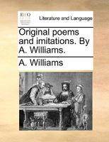 Original Poems and Imitations. 1241100047 Book Cover