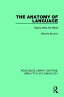 Anatomy of Language 1138690740 Book Cover
