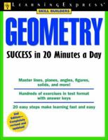 Geometry Success in 20 Minutes a Day, 2nd Edition (Skill Builders) 1576855260 Book Cover