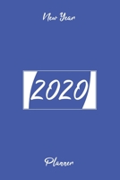 New Year 2020 Planner: New Release Blue & White 365 Day Monthly Daily Planner Calendar Schedule Organizer Expense Tracker (6x9 Organizer 100Pages) 1677393513 Book Cover