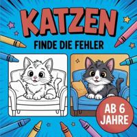 Katzen: Finde die Fehler 3695100850 Book Cover